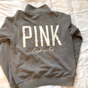 XS PINK women’s half zip